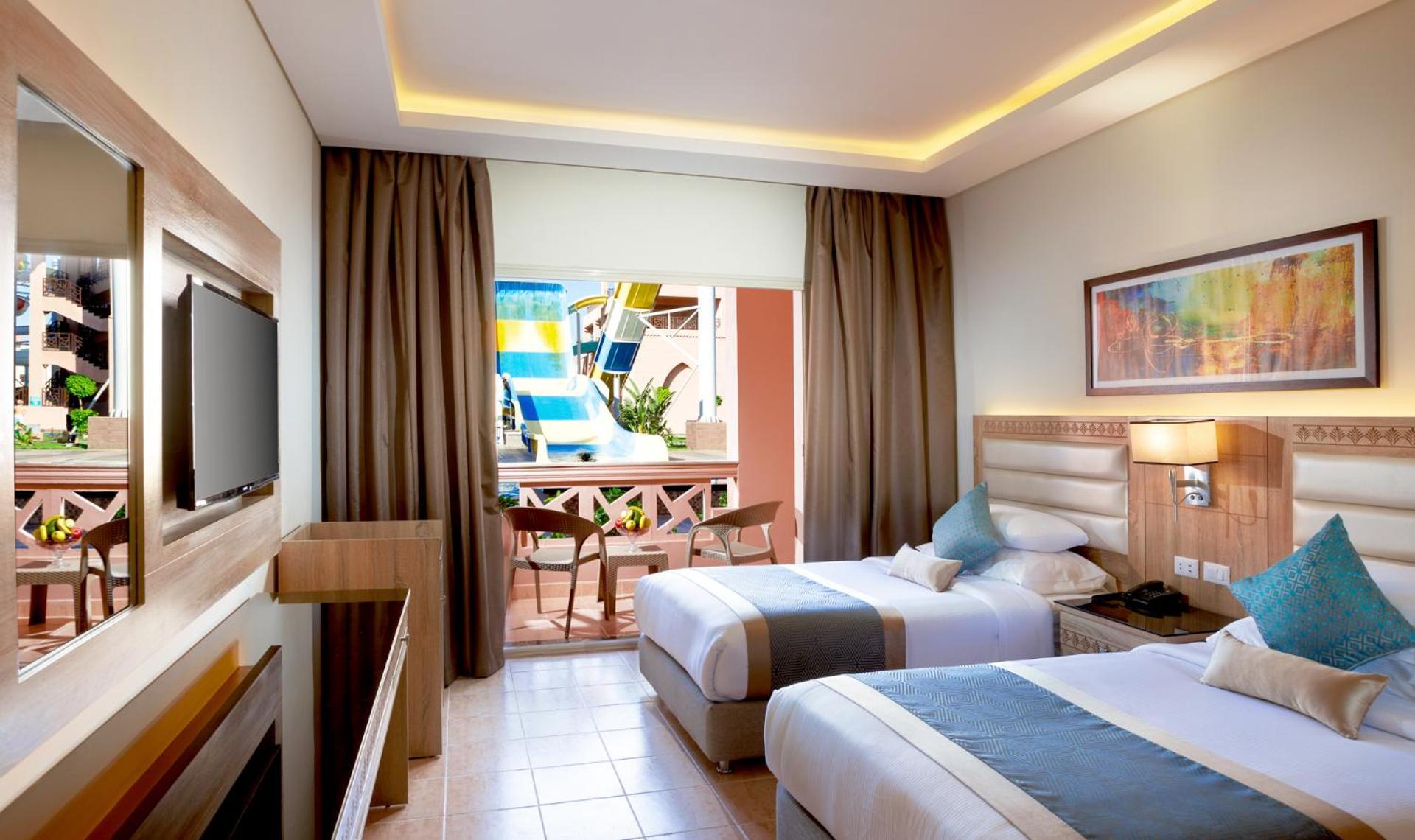 อัลบาทรอส อะควอร์ พาร์ค Hotel ฮูร์กาดา ภายนอก รูปภาพ