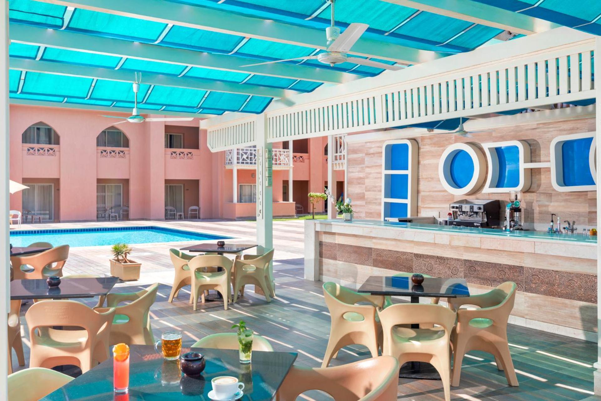 อัลบาทรอส อะควอร์ พาร์ค Hotel ฮูร์กาดา ภายนอก รูปภาพ