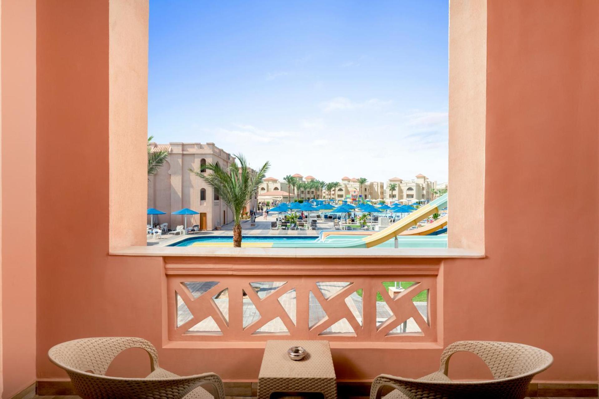 อัลบาทรอส อะควอร์ พาร์ค Hotel ฮูร์กาดา ภายนอก รูปภาพ