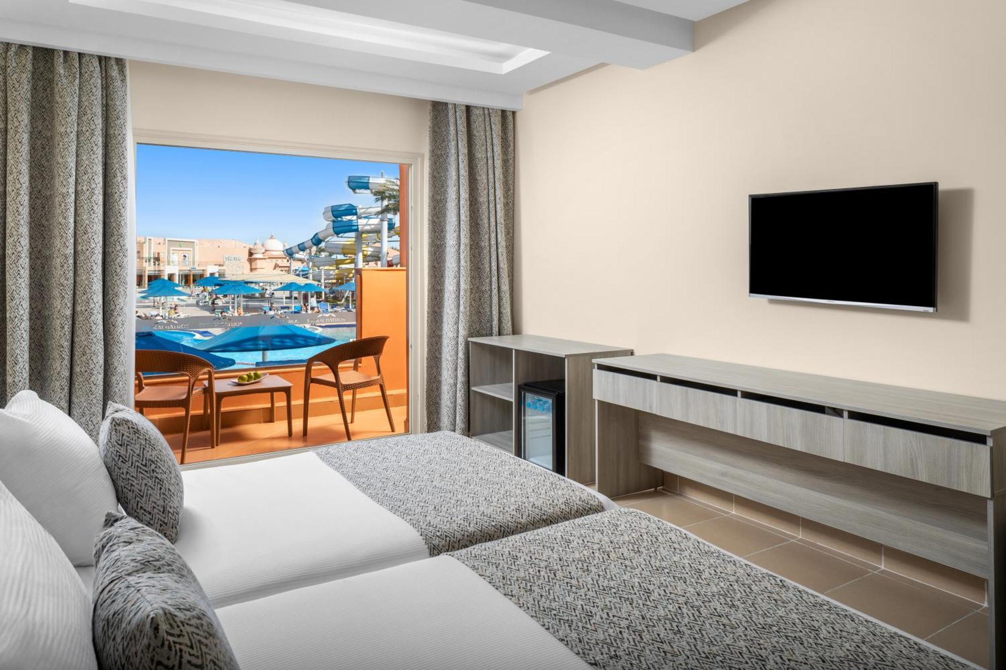 อัลบาทรอส อะควอร์ พาร์ค Hotel ฮูร์กาดา ภายนอก รูปภาพ